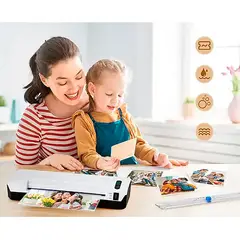 WILLING - Laminadora HQ236S 2 en 1 A4 75 125mic