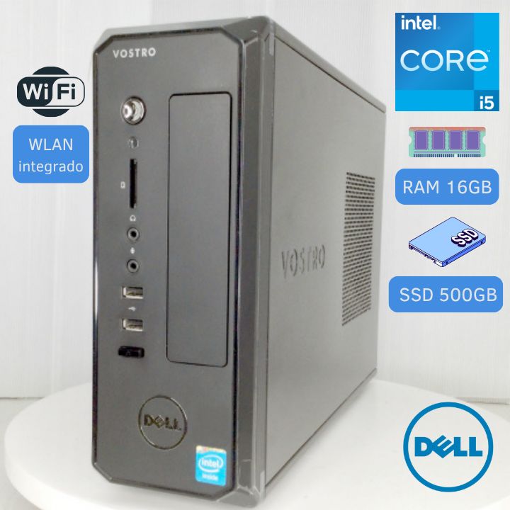 Computadora Vostro D06S Intel Core I5 16GB SSD 500 GB