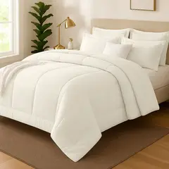 GENERICO - EDREDON 1.5 PLAZA COOZY SET CUADROS PERU PIMA + FUNDAS DE ALMOHADA