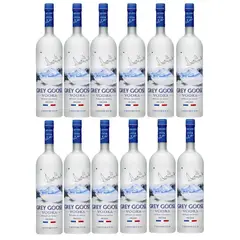 GREY GOOSE - VODKA ORIGINAL BOTELLA 1L - 12 UND