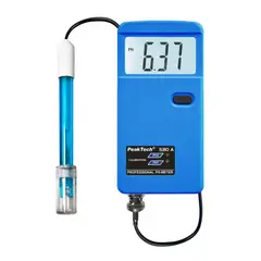 PEAKTECH - MEDIDOR DE PH CON SONDA EXTERNA - P-5310 A