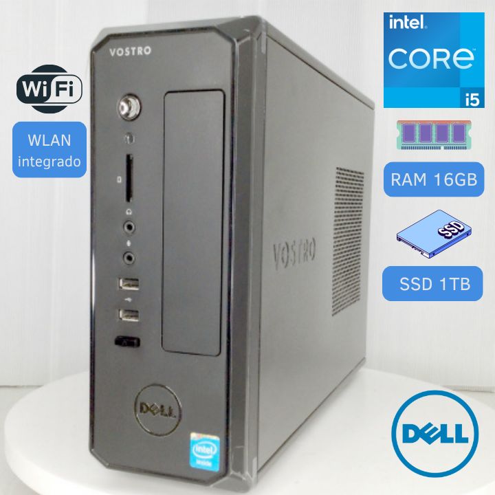 Computadora Vostro D06S Intel Core I5 1TB SD 16GB RAM