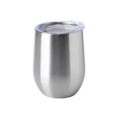 PENTHA - Mug Vaso Térmico para Café 350ml Plateado