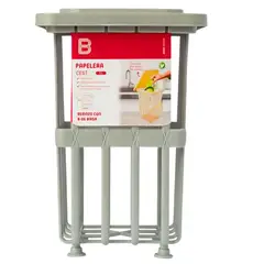 BASA - Papelera Cest Calada 5 L - Gris