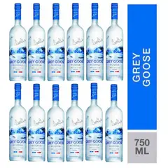 GREY GOOSE - VODKA ORIGINAL BOTELLA 750 ML - 12 UND