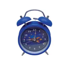 OTTOWARE - Reloj De Mesa Astronauta Con Alarma Color Azul