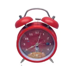 OTTOWARE - Reloj De Mesa Astronauta Con Alarma Color Rojo