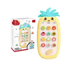GENERICO - CELULAR INTERACTIVO PARA BEBÉ EN FORMA DE PIÑA