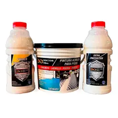 DO DOCTOR OBRA - PINTURA ACRÍLICA PARA PISOS CERÁMICOS BLANCO 2 GALONES