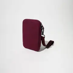 GENERICO - Portadocumentos POPUPS Travel Wallet Burdeos con Correa