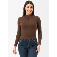 GOCCOS - Polo Rib Lycrado Mujer Arantx