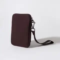 GENERICO - Portadocumentos POPUPS Travel Wallet Espresso con Correa