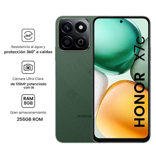Celular X7C 8GB 256GB Verde