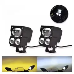 GENERICO - FARO EXPLORADOR 3 LED DUAL 20W 12-80V 2PCS C/ DRIVER