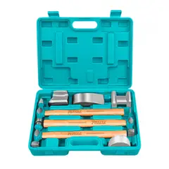 TOTAL TOOLS - Juego de martillos para planchar 7 piezas Total