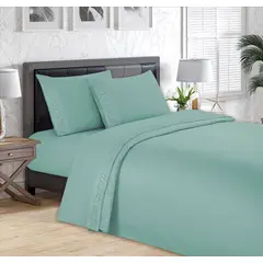 CASATEX - JUEGO DE SÁBANAS PLAZA Y MEDIA