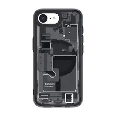 SPIGEN - Case Negro Ultra Hybrid Zero One Para iPhone 16e MagSafe
