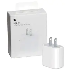 APPLE - Cargador Tipo C de 20W -- ORIGINAL