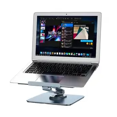 HOCO - Soporte Para Laptop MacBook Pro/Air Notebook- Giratorio 360 Plegable