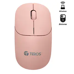 TEROS - Mouse Inalámbrico Rosado