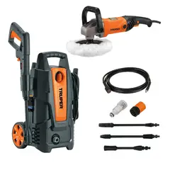 TRUPER - Hidrolavadora 1500Psi Pulidora profesional