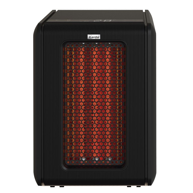ESTUFA INFRAROJA GOLDEN TUBE NEGRA 65m2- 2000W NEGRO
