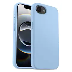 GENERICO - Case de Silicona para iPhone 16E - Celeste
