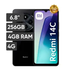 XIAOMI - Celular Redmi 14C 6.8" 4GB 256GB 50MP
