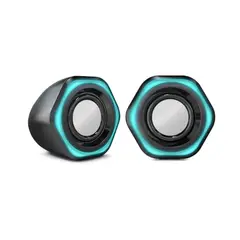 MICRONICS - Parlante Lirico MIC S301 2.0 LED 2"