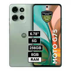 MOTOROLA - CELULAR MOTO G75 5G 8GB RAM 256GB GRIS VERDE