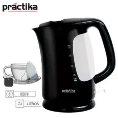 PRACTIKA - Hervidor de 2.5 lts Napoles Black