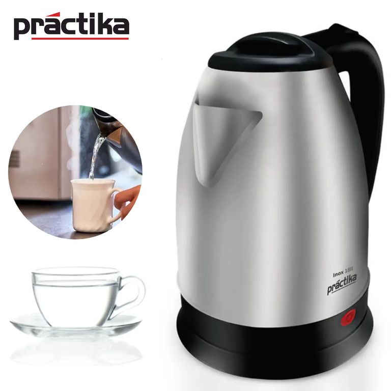 Hervidor Eléctrico 1.8L INOX 18 - Acero inoxidable