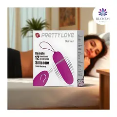 PRETTY LOVE - VIBRADOR REMOTO DAWN +REGALO