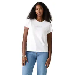LEVIS - Polo Mujer The Perfect Tee Blanco