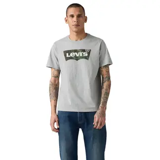 LEVIS - Polo Hombre Graphic Crewneck Tee Gris
