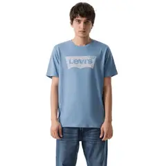 LEVIS - Polo Hombre Graphic Crewneck Tee Azul