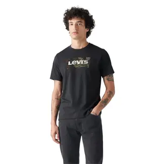 LEVIS - Polo Hombre Graphic Crewneck Tee Negro