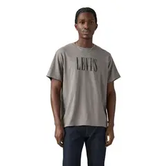 LEVIS - Polo Hombre Relaxed Fit Tee Gris