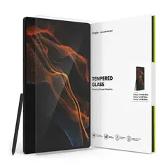 RINGKE - Mica de Vidrio Invisible Defender Para Galaxy Tab S10 Ultra S9 Ultra S8 Ultra