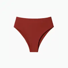 SOLARY - Calzón de Bikini Bottom Tiro Alto