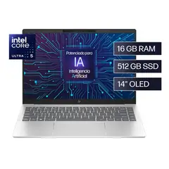 HP - Laptop Pavilion Plus 14-EW1000LA 14” 2.8K OLED Intel Ultra 5 125H 16GB 512GB SSD Windows 11