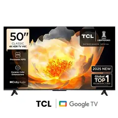 TCL - TELEVISOR LED 50 UHD 4K SMART TV 50C6V
