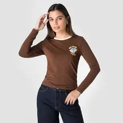 SQUEEZE - Polo Jersey Full Lycra Mujer Xenia-Disney