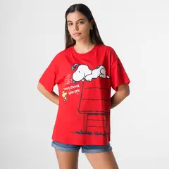 SQUEEZE - Polo Jersey Mujer Sumni-Snoopy