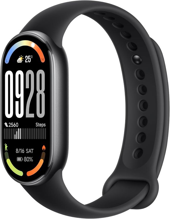 Pulsera smart band 10, AMOLED, 60 Hz, 5ATM - NEGRO