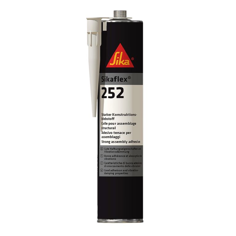 Sikaflex 252 x300ml Negro + Imprimante Primer-207 x250ml