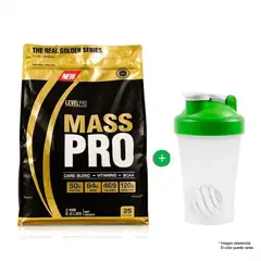LEVEL PRO - Proteína Mass Pro 3 kg Vainilla - 29 Servicios