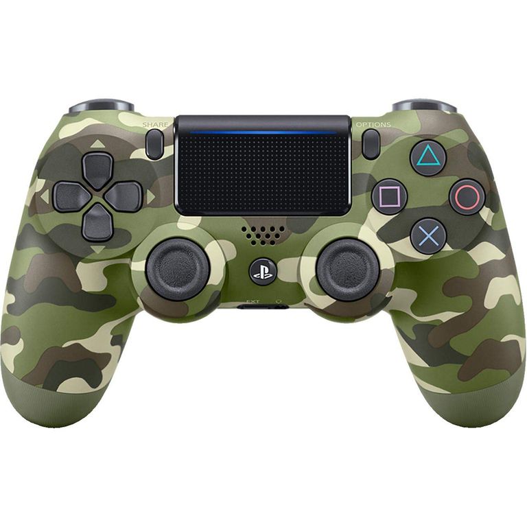 Mando PS4 V2 Verde Militar en Caja