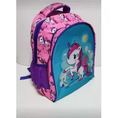 AZZORTI - Mochila unicornio infantil rosado