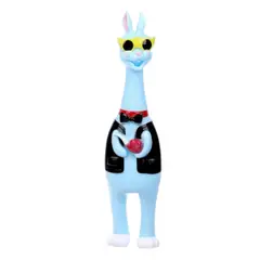 GENERICO - Conejo Toy Con Gafas Top-11 Color Celeste